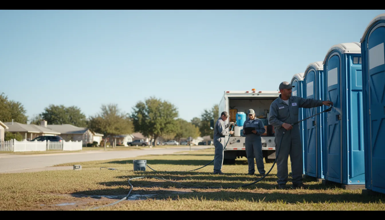 Long-Term Portable Toilet Rental in Nobleton, FL near me